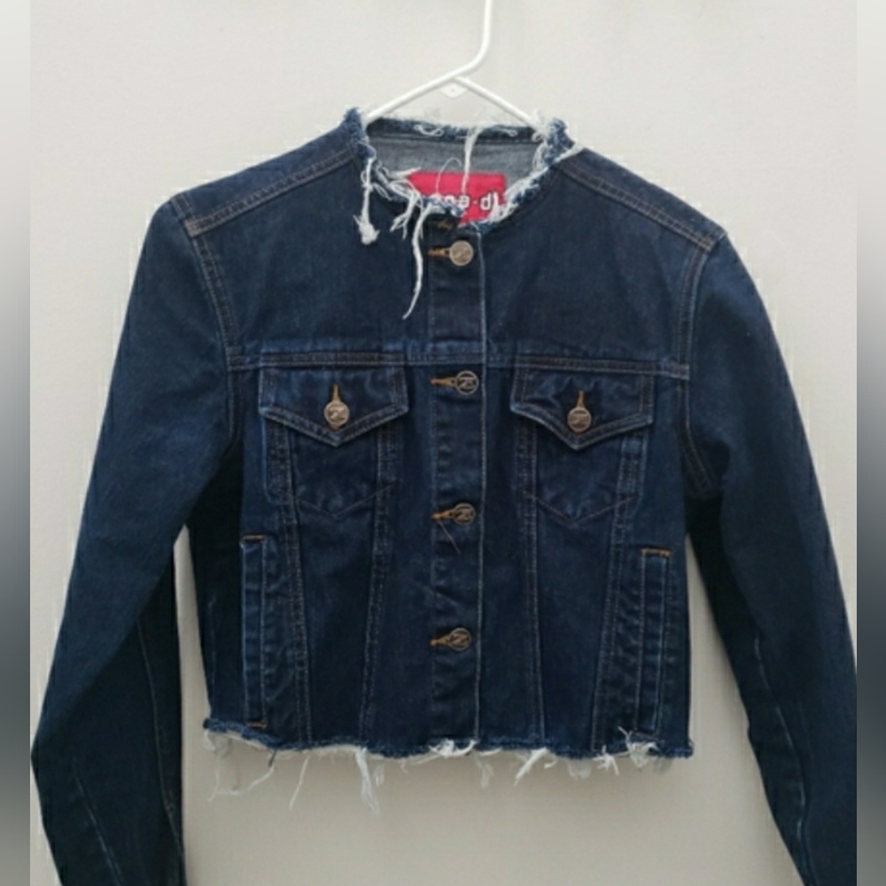 Cropped Bad BunnyDenim Jacket